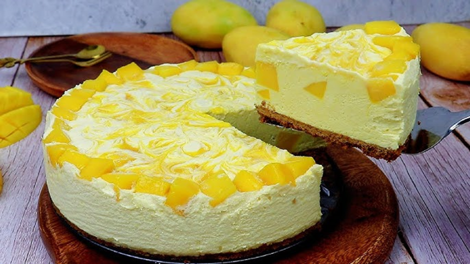 mango ice cream cake
