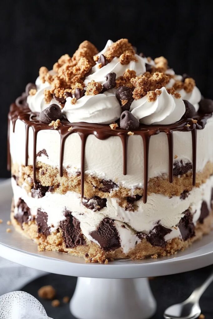 Chocolate Chip Cookie Ice Cream Cake – Easy… Ice Cream Cake in Chennai